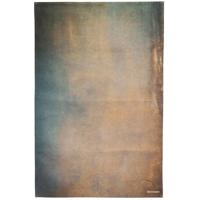 Bresser Achtergronddoek van 100% Katoen - 80 x 120cm - Abstract Brown Blue - thumbnail