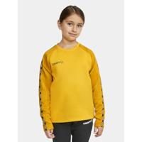 Craft 1912736 Squad 2.0 Crewneck Jr - Sweden Yellow/Golden - 158/164 - thumbnail