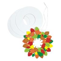 Colorations - kartonnen kransen, 24st. - thumbnail