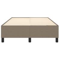 Boxspringframe stof taupe 120x200 cm - thumbnail