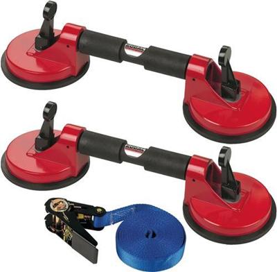 Rodac set glasdragers met spanband en ratel