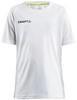 Craft 1910144 Evolve Tee Jr - White - 146/152