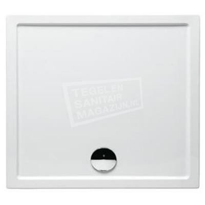 Riho Zurich Douchebak - 90x80x4.5cm - acryl - rechthoek - glans wit D001013005 Riho Zurich Douchebak - 90x80x4.5cm - acryl - rechthoek - glans wit D001013005