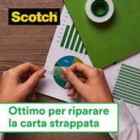 Scotch plakband Magic Tape ft 19 mm x 25 m, blister met dispenser en 1 rolletje - thumbnail