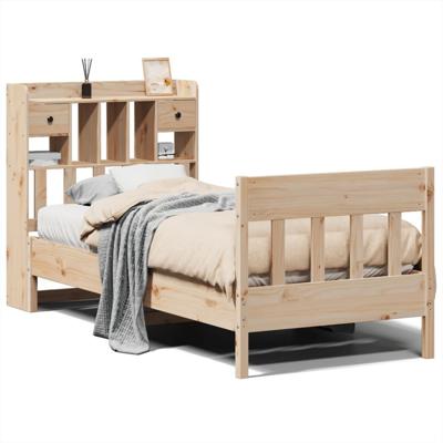 Bedframe zonder matras massief grenenhout 90x190 cm