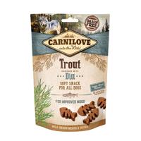 CARNILOVE SEMI-MOIST SOFT SNACK Trout Enriched with Dill - hondensnoepjes - 200 g - thumbnail