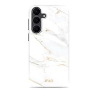 MIO White Marble Magsafe Compatible for Samsung S25 FE 5G - thumbnail