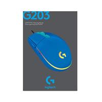 Logitech-G G203 Lightsync Blauw Gaming Muis - thumbnail