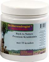 DIERENDROGIST BACK TO NATURE PREMIUM KRUIDENMIX MET 33 KRUIDEN 450 GR - thumbnail