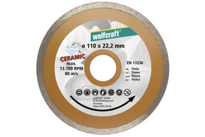 Wolfcraft 8392000 Diamanten doorslijpschijf 1 stuk(s)