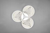 Trio Witte led plafonnièreGroovy 3-lichts - 642110331 - thumbnail