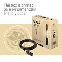 CLUB3D USB Gen2 Type-C to Type-A Cable 10Gbps M/V 5m - thumbnail