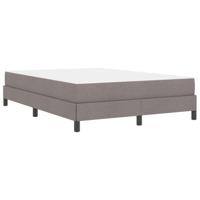 Boxspring bed Anders Taupe 140 x 200 cm Stof - thumbnail