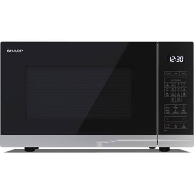 Sharp YC-PC322AE-S Combimagnetron Zwart