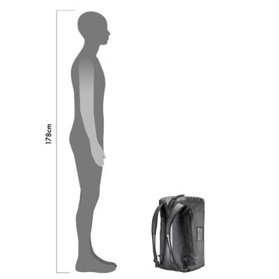 Ortlieb Duffle Metrosphere Reistas 40 liter - Zwart