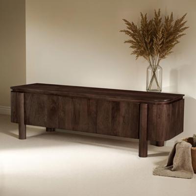 Livingfurn TV-meubel 'Salano' Mangohout, 170cm, kleur Bruin