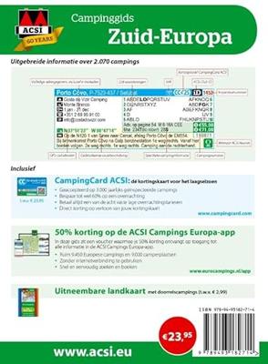 Acsi ACSI Campinggids Zuid-Europa 2025