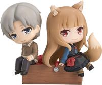 Spice and Wolf: Merchant Meets the Wise Wolf Mini Memory Mini Figure Lawrence & Holo 8 cm - thumbnail