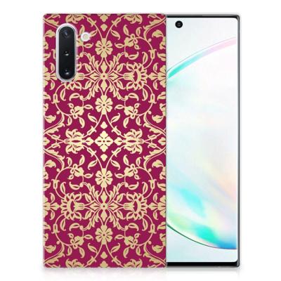 Siliconen Hoesje Samsung Galaxy Note 10 Barok Pink Siliconen Hoesje Samsung Galaxy Note 10 Barok Pink