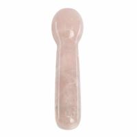 Rozenkwarts Yoni Stick Bol - 10 cm - thumbnail