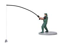 Viessmann Modelltechnik 1516 H0 Hengelaar, bewegend figuren Kant-en-klaar model - thumbnail