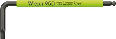 Wera 950 SPKS Stiftsleutel Multicolour, Imperial, BlackLaser, 3/32" x 56 mm - 05022652001