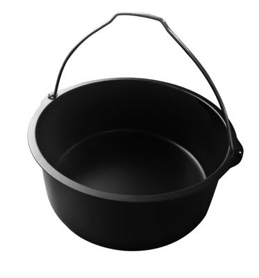 Inventum GF552HL friteuse Enkel 5,5 l Vrijstaand 1700 W Heteluchtfriteuse Zwart, Zilver