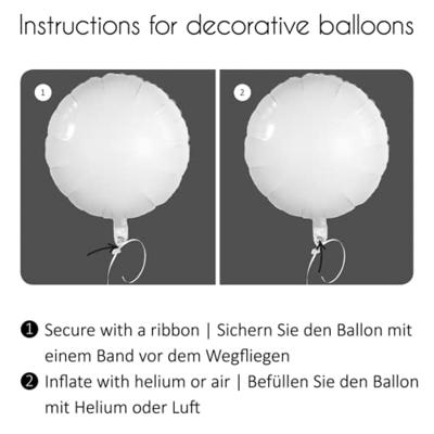 1 jaar Birthday Blocks folieballon - 43 cm