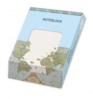 Memo blocnote: Wandkaart van de wereld door Joan Blaeu - Het Scheepvaartmuseum - thumbnail