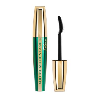 L’Oréal Paris Make-Up Designer Volume Million Lashes - Féline - 01 Black - Zwart - Volume Mascara met Krul Effect - 10,7 ml