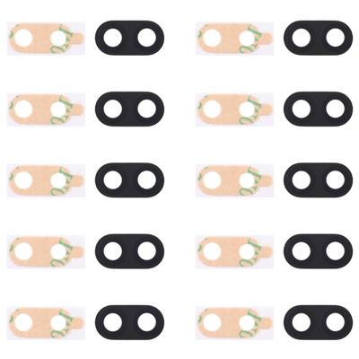 10 stuks Back Camera lenscover met Sticker voor Galaxy C8 / C710