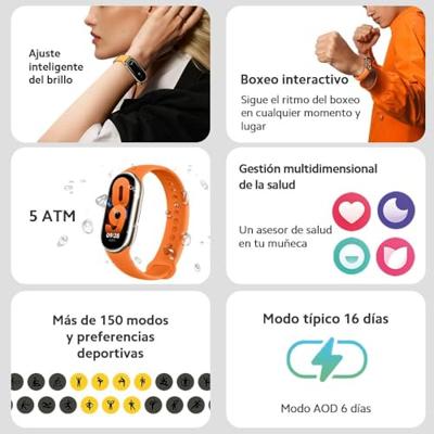 Xiaomi Mi Band 8 Black EU BHR7165GL