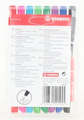 Stabilo sensor fineliners 0.3 mm, 8st. Stabilo sensor fineliners 0.3 mm, 8st.