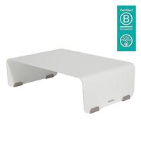 Dataflex Bento® Monitorverhoger 110 Wit - Stijlvolle en Stevige Monitor Stand, Verbetert Houding, 20kg Draagkracht, Krasvrij, Perfect met Bento® Toolbox - thumbnail