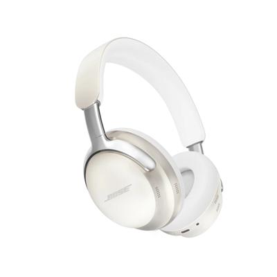 Bose QuietComfort Ultra Over Ear koptelefoon Draadloos, Kabel, Bluetooth Stereo Beige, Wit Noise Cancelling, Ruisonderdrukking (microfoon)
