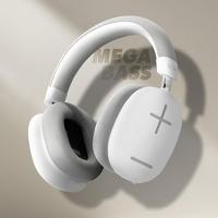 T'NB Bounce Draadloze over-ear hoofdtelefoon, comfortabel en betoverend, met bluetooth-verbinding, stereogeluid met geïntegreerde microfoon, batterijduur tot 50 uur, wit - thumbnail
