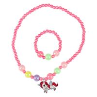Dream Horse parelketting en armband eenhoorn - thumbnail