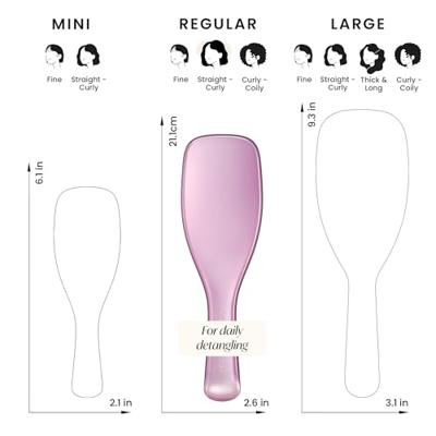 Tangle Teezer the ultimate detangler chrome mauve copper