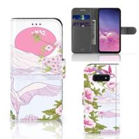 Samsung Galaxy S10e | Telefoonhoesje | Met pasjeshouder | Bird Standing - thumbnail