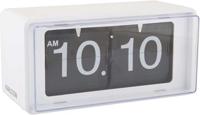 Karlsson Wand/Table Klok Retro Boxed Flip Wit - thumbnail