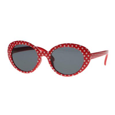 Spectrum zonnebril rood stippen smoke glas kids meisje Spectrum zonnebril rood stippen smoke glas kids meisje