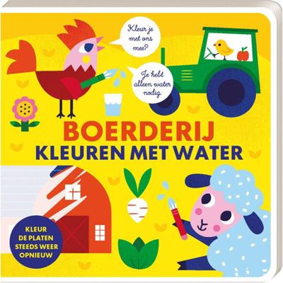 Kleurboek Kleuren met Water Boerderij