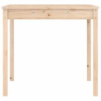 Tuintafel 121x82,5x76 cm massief grenenhout - thumbnail