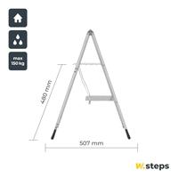 W.steps Aluminum trap Vikingstep Midi - WI728142 - thumbnail