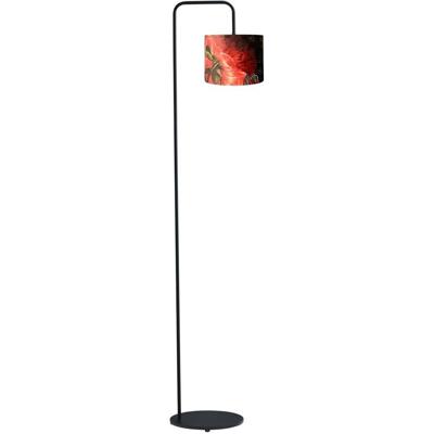 Masterlight Vloer SchemerlampVenus 152cm met Flower lampenkap - 1262-05-6580-BL-20