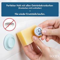 Soapi Magnetische zeephouder off white 1 Stuks - thumbnail