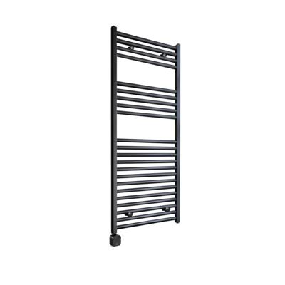 Electrische Wifi Radiator Sanicare HPW Carini 111,8x45 cm Mat Zwart Met Thermostaat Zwart Linksonder Electrische Wifi Radiator Sanicare HPW Carini 111,8x45 cm Mat Zwart Met Thermostaat Zwart Linksonder