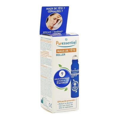 Puressentiel Roller Hoofdpijn 9 Ess Olie 5ml