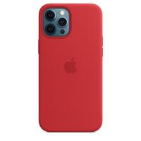 Apple Silicon MagSafe Case iPhone 12 Pro Max Red - thumbnail