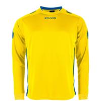 Stanno 411003 Drive Match Shirt LS - Yellow-Royal - XL - thumbnail